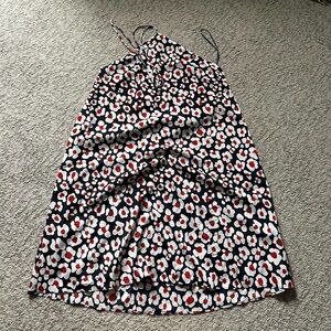 Flower Halter Dress